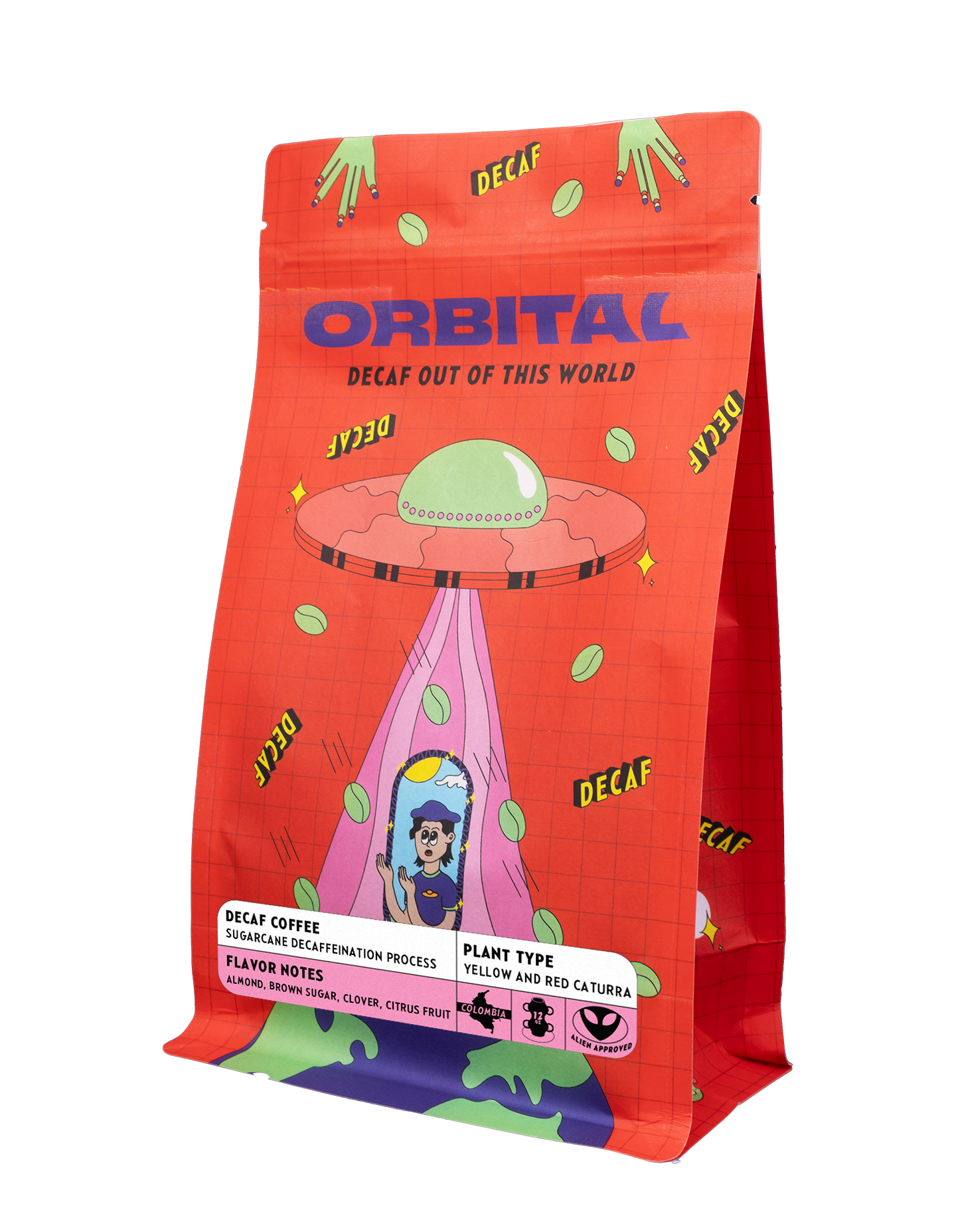 Bright Moon | Decaffeinated Coffee Beans, Whole Bean Decaf