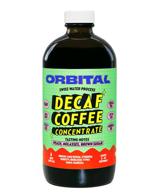 Organic Swiss Water Process Liquid Decaf Cold Brew Coffee Concentrate